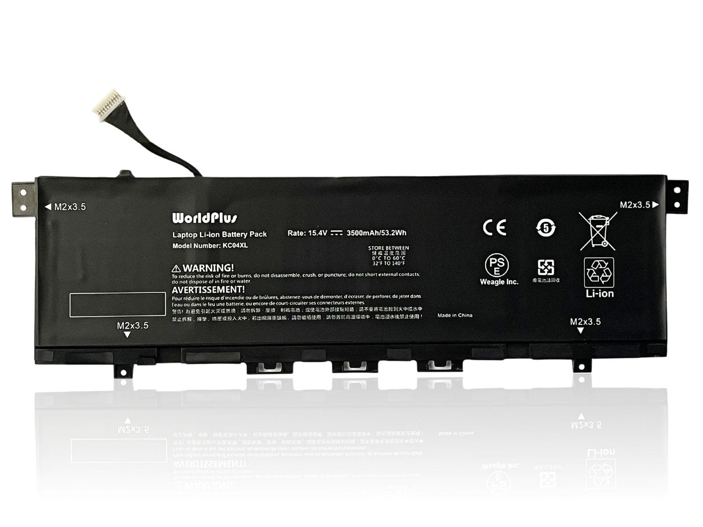WorldPlus KC04XL 互換バッテリー HP Envy X360 13-ag0000 13-ar0000 13-ar0000 / ENVY 13-ah0000 13-AQ000