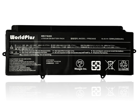 WorldPlus FPB0340S FPCBP536 バッテリー 富士通 Fujitsu LifeBook U937 U938 U939 U939X U9310 U9310X
