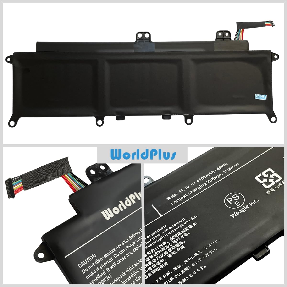 WorldPlus バッテリー 東芝 Toshiba PA5278U-1BRS Dynabook Portege X30-D X30-E X30-F|Tecra X40-D X40-E X40-F