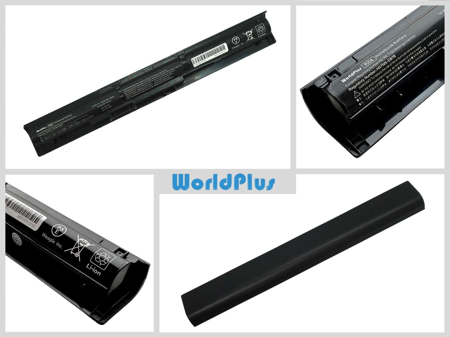 WorldPlus バッテリー HP ProBook 450 G3 G4 / 455 G3 G4 / 470 G3 G4 交換用 RI04 RI04XL RI06XL 対応