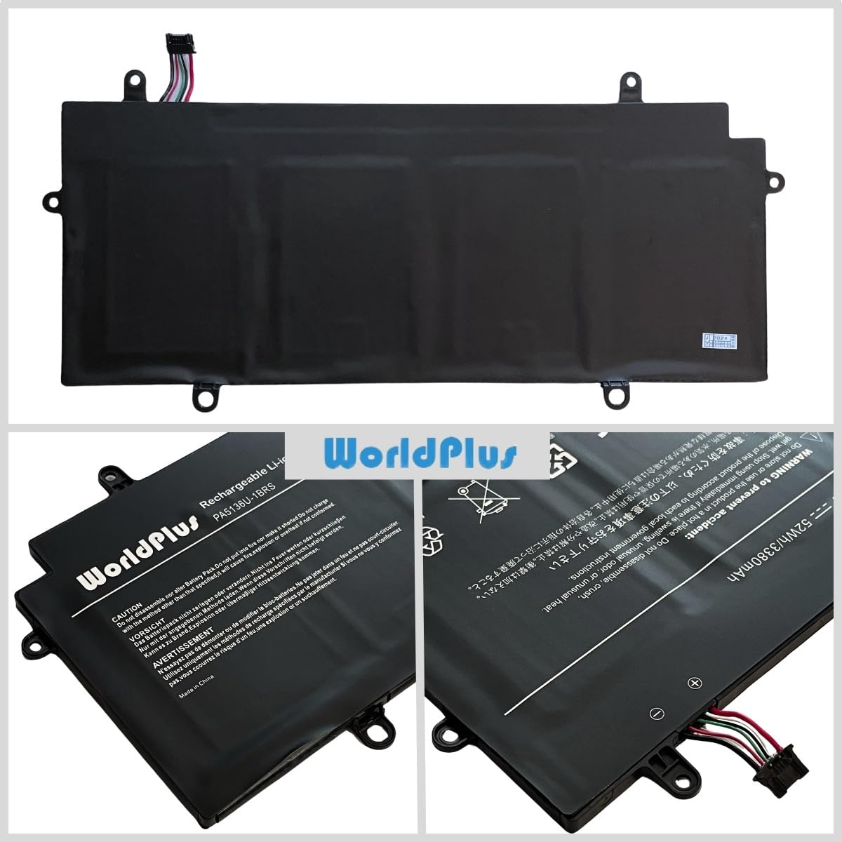 WorldPlus PA5136U-1BRS 互換バッテリー 東芝 Toshiba Portege Z30-A Z30-B Z30-C/Dynabook R63 R634 RZ63