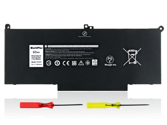 WorldPlus F3YGT バッテリー Dell Latitude 7000 7280 7290 7380 7390 7480 7490 E7280 E7380 E7480 E7290