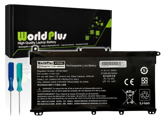 WorldPlus HT03XL バッテリー HP 15-da0000 15-db0000 / Pavilion 15-cs0000 15-cu0000 15-cu1000 対応